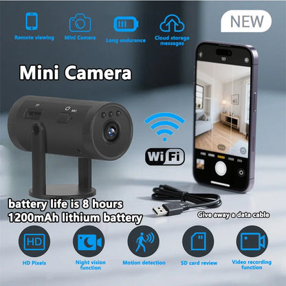 HD 1080P Mini WiFi Camera Indoor Safety Security Surveillance Baby Monitor Night Vision Camcorder IP Cam Audio Video Recorder