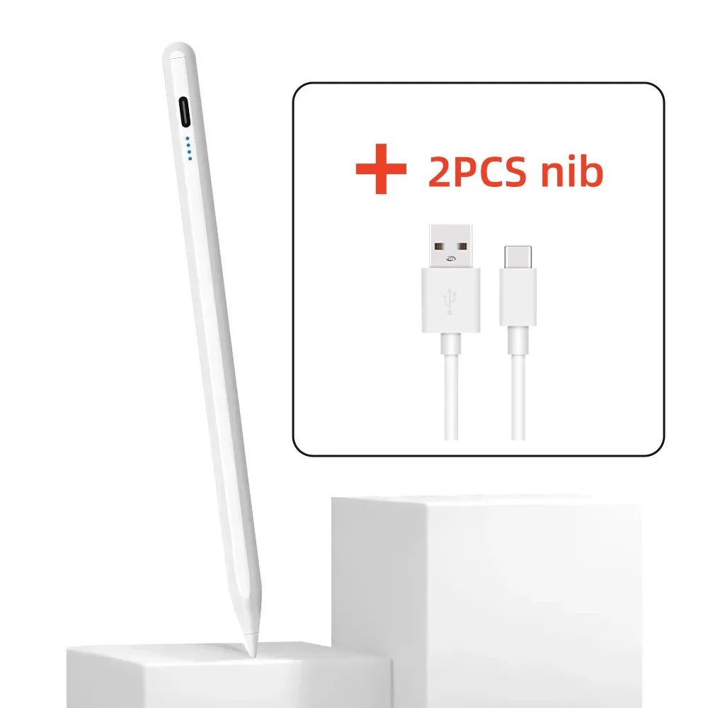 Universal Touch Stylus Pen Tablet Magnetic Attachment With Pencil Accessory Random Perforated Non-perforated Pen Nibs For Tablet