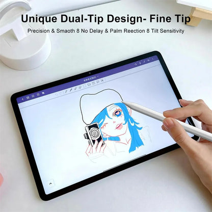 Universal Touch Stylus Pen Tablet Magnetic Attachment With Pencil Accessory Random Perforated Non-perforated Pen Nibs For Tablet
