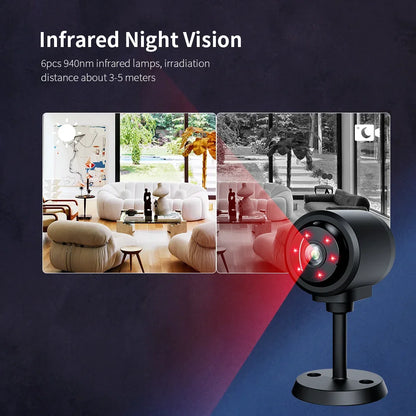 C1 1080P HD Mini Wifi Camera 130° Wide Angle Smart Home  IP Camcorder Networking Security Micro Camcorder IR Night Vision Alarm