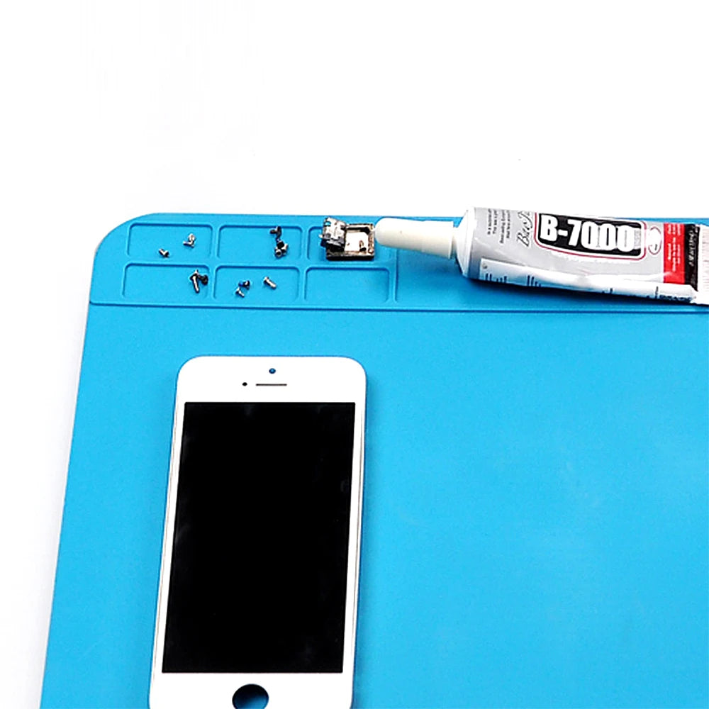 Repair Pad Silicone Waterproof Motherboard Electronic Equipment Repair Board Multi-Component Placement Heat Tin removal work pad