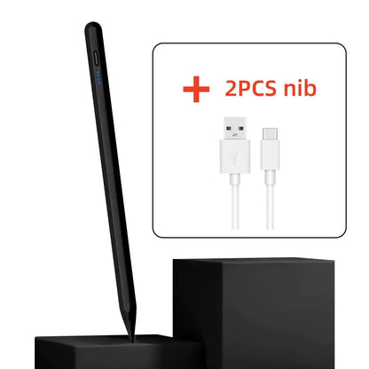 Universal Touch Stylus Pen Tablet Magnetic Attachment With Pencil Accessory Random Perforated Non-perforated Pen Nibs For Tablet