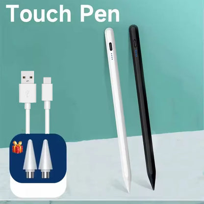 Universal Touch Stylus Pen Tablet Magnetic Attachment With Pencil Accessory Random Perforated Non-perforated Pen Nibs For Tablet