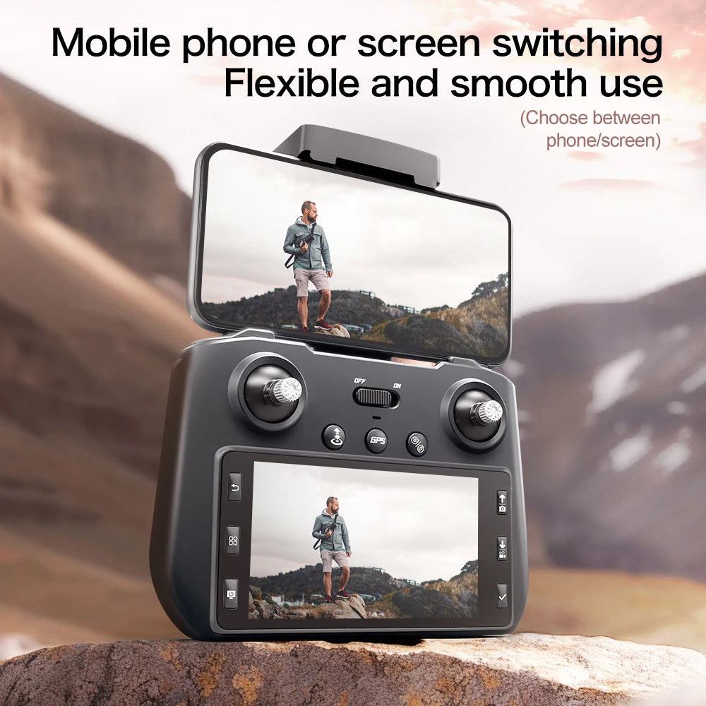 xiaomi mijia XT808 Drone Screen Display 8K professional HD dual camera 5G Optical Flow GPS Brushless Motor Folding RC Quadcopter