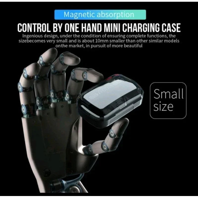 NEW M10 TWS Wireless Headphones Earphones Charging Box Bluetooth-compatible Stereo Waterproof Headsets With Microphone